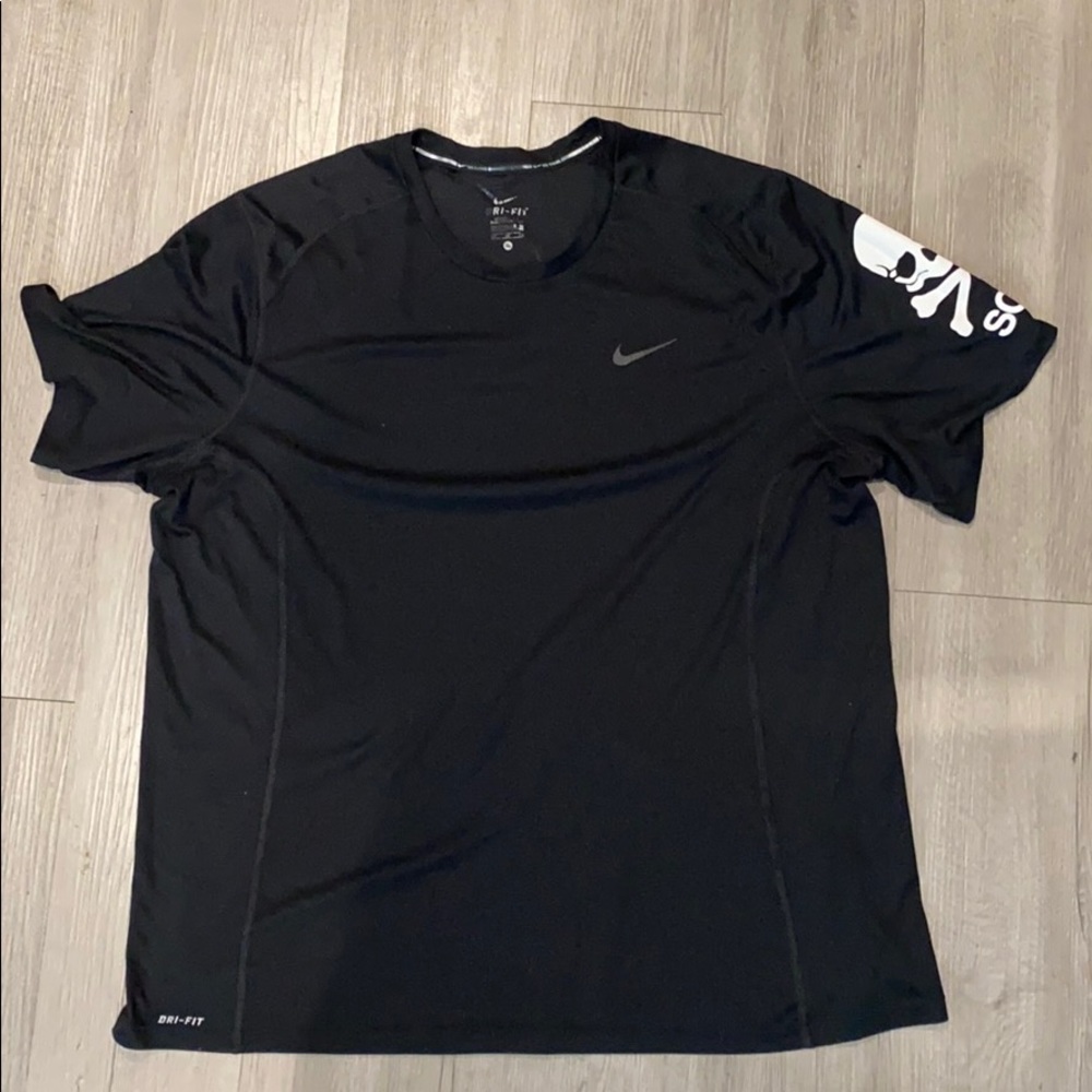 Nike men’s miler tshirt.